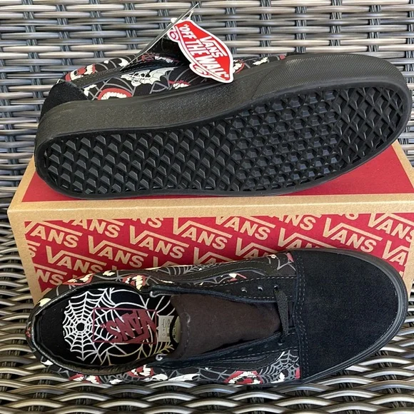 Vans Old Skool Glow Frights Black/Black MENS - Picture 4 of 16